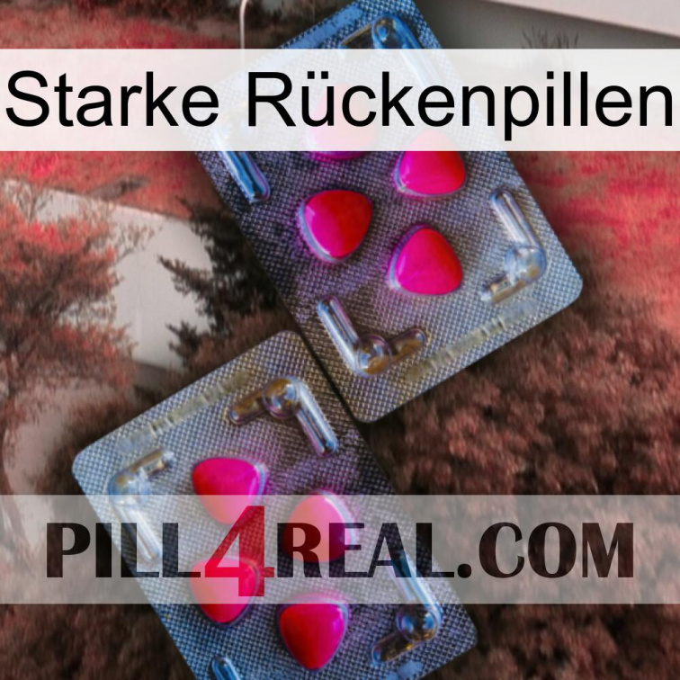 Starke Rückenpillen 15